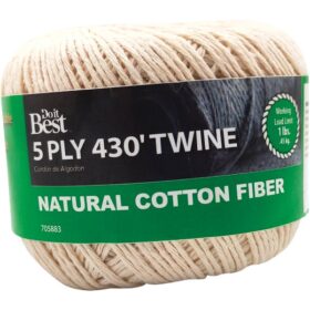 Do it Best 5-Ply x 430 Ft. Natural Cotton Twine (705883)