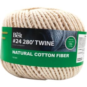 Do it Best #24 x 280 Ft. Natural Cotton Twine (705384)