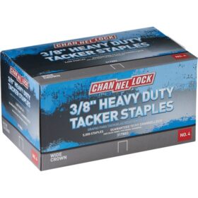 Channellock No. 4 Hammer Tacker Staple, 3/8 In. (5000-Pack) (A11382)