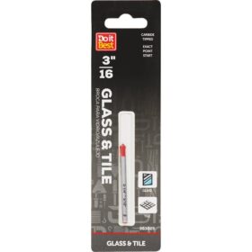 Do it Best 3/16 In. x 2-1/4 In. Carbide Glass & Tile Drill Bit (QJDIB-GT-002)