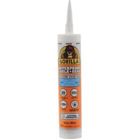 Gorilla 10 Oz. White Caulk & Seal (108318)