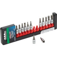 Channellock 1/4 In. Drive 6-Point Combination Socket Bit Set (13-Piece) (346705)
