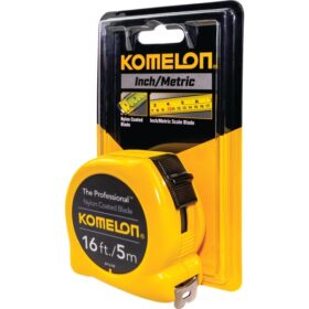 Komelon The Professional 5m/16 Ft. Metric/SAE Tape Measure (4916IM)