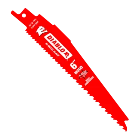 Freud Inc. Diablo DS0612BW5 Demo Demon 6 In. 6/12 TPI Wood w/Nails Reciprocating Saw Blade (5-Pack)