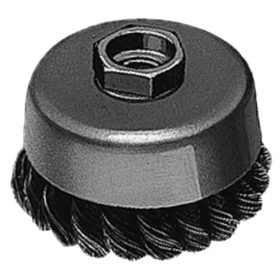 Milwaukee 48-52-5040 Knot Wire Cup Brushes, Arbor Hole Brush, 2 3/4 in, 5/8 in - 11