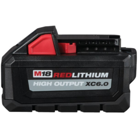 Milwaukee M18 REDLITHIUM 18 Volt Lithium-Ion 6.0 Ah High Output XC Tool Battery (48-11-1865)