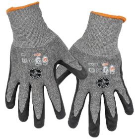Klein Work Gloves, Cut Level 2, Touchscreen, Large, 2 Pair/Pack (60185)