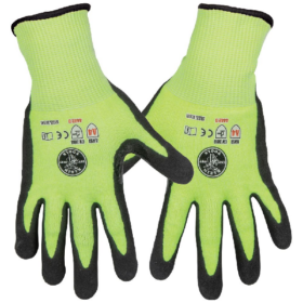 Klein Work Gloves, Cut Level 4, Touchscreen, X-Large, 2-Pair/Pack (60198)