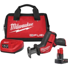Milwaukee M12 HACKZALL Brushless Cordless Reciprocating Saw Kit with 4.0 Ah Battery & Charger (2520-21XC)