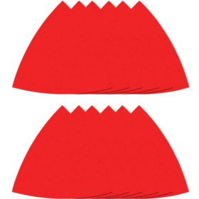 Diablo 3-1/8 In. 80/120/220 Grit Oscillating Detail Triangle Sandpaper Assorted Pack (12-Pack) (DCT318ASTH12G)