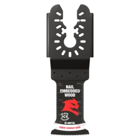Diablo Universal Fit 1-1/4 In. Bi-Metal Oscillating Blade for Nail-Embedded Wood (DOU125BW)