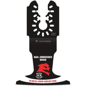 Diablo Universal Fit 2-1/2 In. Bi-Metal Oscillating Blade for Nail-Embedded Wood (DOU250BW)