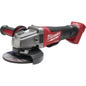 Milwaukee M18 FUEL 18-Volt Lithium-Ion 4-1/2 In. - 5 In. Brushless Cordless Angle Grinder with Paddle Switch, No-Lock (Tool Only) (2880-20)