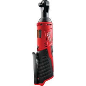 Milwaukee M12 12-Volt Lithium-Ion 3/8 In. Cordless Ratchet (Tool Only) (2457-20)