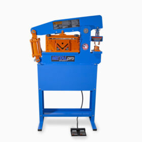 METALpro MP5000FS - 50 Ton Hydraulic Ironworker With Footswitch 6 Strokes / min