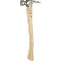 Milwaukee 19 Oz. Milled-Face Framing Hammer with Hickory Handle (48-22-9419)