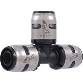 SharkBite EvoPex 1/2 In. x 1/2 In. x 1/2 In. Push-to-Connect Plastic Tee (K362A)