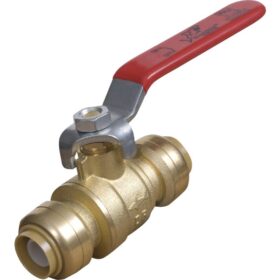 SharkBite 1 In. Brass Push-Fit Ball Valve (UR22223A)