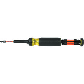 KLEIN TOOLS 13-in-1 Ratcheting Impact Rated Screwdriver (32313HD)