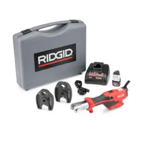RIDGID RP 115 Mini Press Tool Battery Kit w/ ProPress Jaws (1/2"-3/4") (72553)