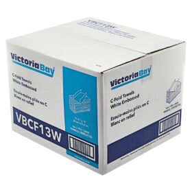 TOWEL CFOLD WHT 200CT/PK 12/CS (VBCF13W)