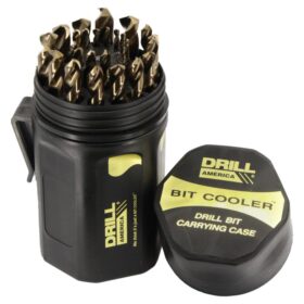 Drill America D/A4025-CO-PC 1mm - 13mm x .5mm 25 Piece Cobalt Drill Set