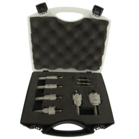 Drill America DMS04-8206 6 Piece Carbide Tipped Hole Cutter Set