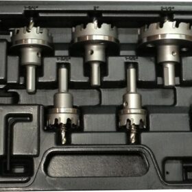 Drill America DMS04-8208 Electricians Carbide Tipped Hole Cutter Set