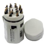 Drill America 15 Piece HSS KFD Drill Set in Bit Cooler Case (1/16 - 1/2 x 32ths) (KFD15J-PC)