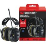 3M WorkTunes Connect + 26 dB AM/FM Wireless Bluetooth Earmuffs (90572-DC)