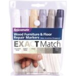 Rejuvenate Exact Match Whites & Grays Wood Furniture & Floor Repair Markers (6-Pack) (RJ6WGWM)