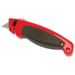 Crescent Wiss Utility Knife, Trim, Quick Change, Retractable, Comfort Grip, Storage with 4 Blades (WK500V)