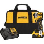 DEWALT ATOMIC 20V MAX Brushless 1/4 In. Cordless Impact Driver Kit with 5.0 Ah Battery & Charger (DCF850P1)
